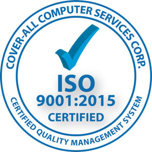 Cover-All Computer Services Corp. ISO 9001:2015 certified